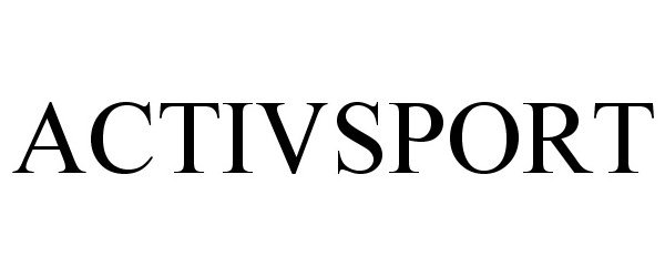Trademark Logo ACTIVSPORT