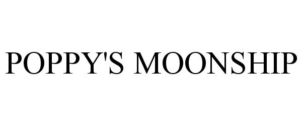 Trademark Logo POPPY'S MOONSHIP
