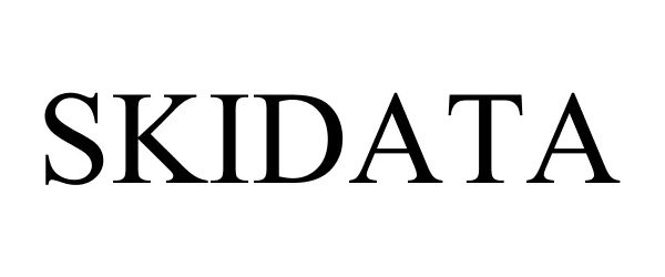 Trademark Logo SKIDATA