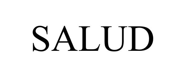 Trademark Logo SALUD