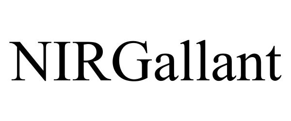 Trademark Logo NIRGALLANT