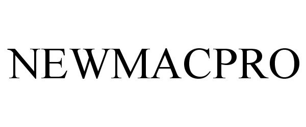Trademark Logo NEWMACPRO