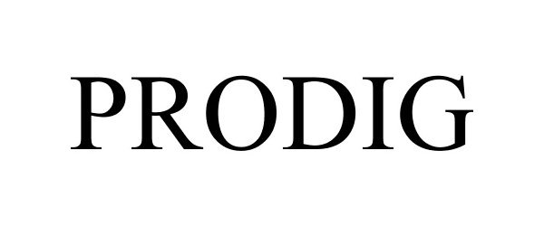 Trademark Logo PRODIG