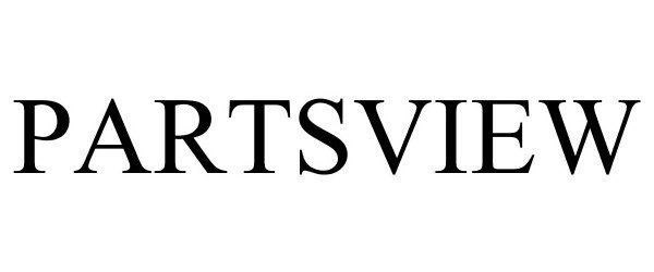 Trademark Logo PARTSVIEW