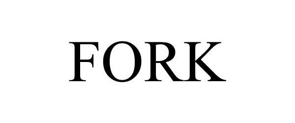 Trademark Logo FORK