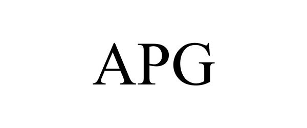 Trademark Logo APG