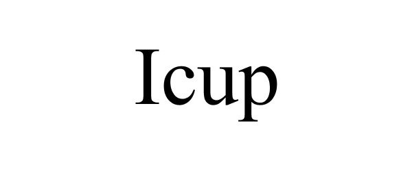 Trademark Logo ICUP