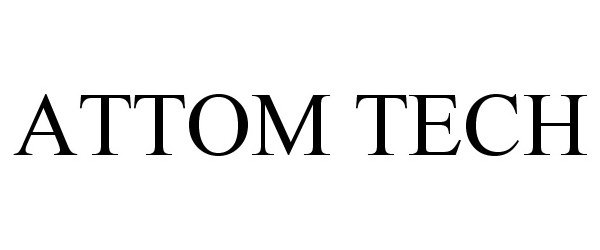 Trademark Logo ATTOM TECH