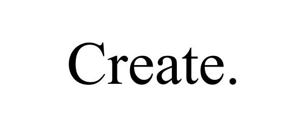 Trademark Logo CREATE.