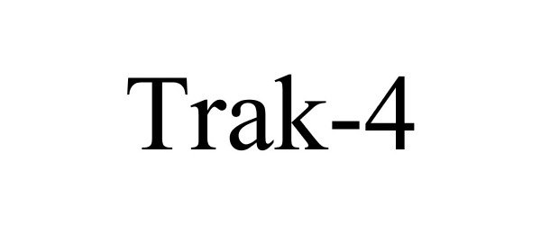 Trademark Logo TRAK-4