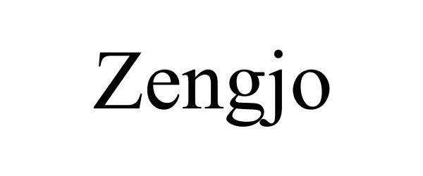 Trademark Logo ZENGJO