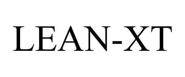Trademark Logo LEAN-XT