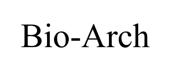 Trademark Logo BIO-ARCH