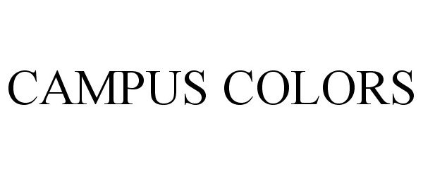 Trademark Logo CAMPUS COLORS