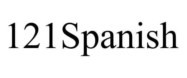 Trademark Logo 121SPANISH