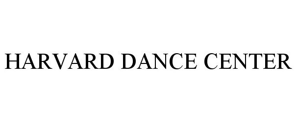  HARVARD DANCE CENTER