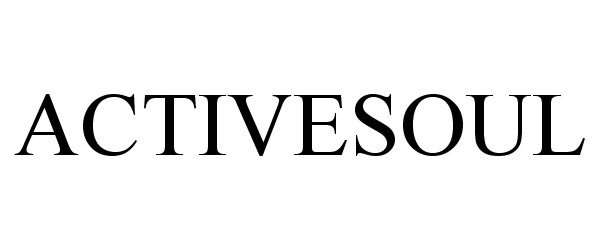 Trademark Logo ACTIVESOUL