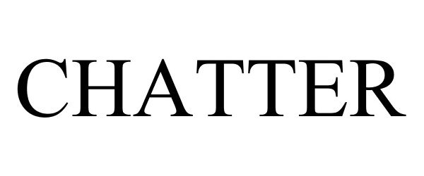 Trademark Logo CHATTER