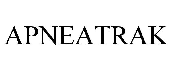 Trademark Logo APNEATRAK