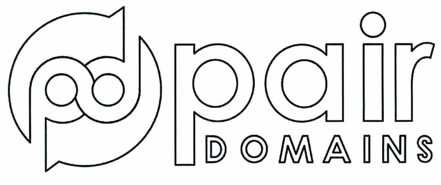 Trademark Logo PD PAIR DOMAINS