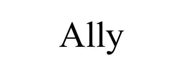 Trademark Logo ALLY