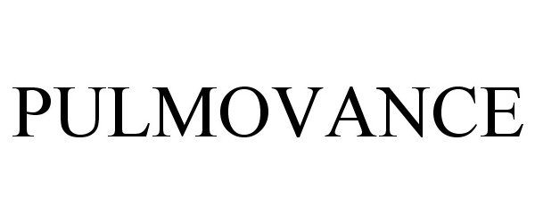 Trademark Logo PULMOVANCE
