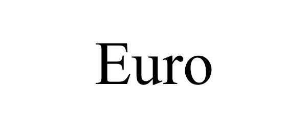Trademark Logo EURO