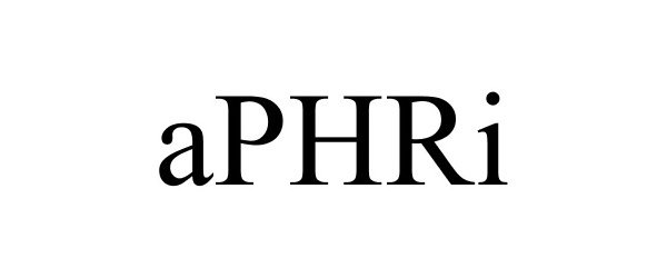Trademark Logo APHRI