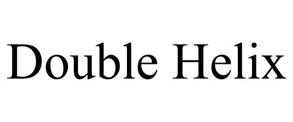 Trademark Logo DOUBLE HELIX