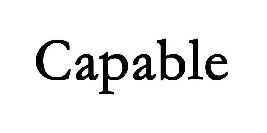 Trademark Logo CAPABLE