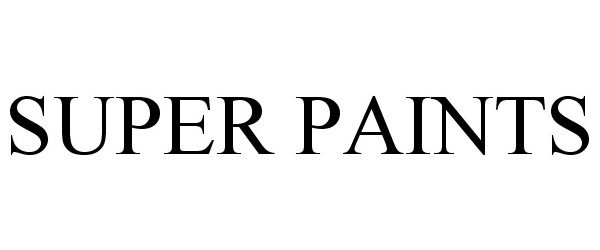 Trademark Logo SUPER PAINTS
