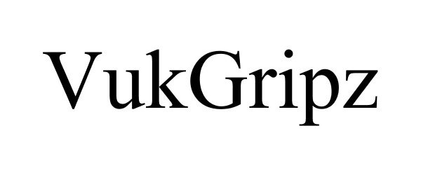 Trademark Logo VUKGRIPZ