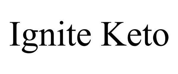 Trademark Logo IGNITE KETO