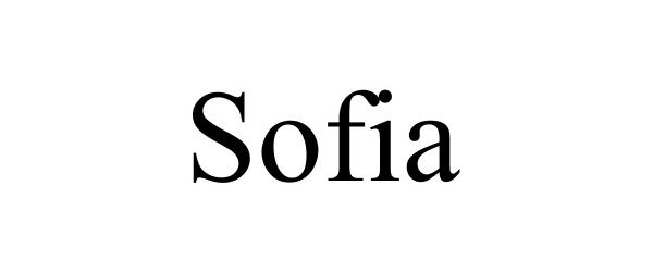 Trademark Logo SOFIA