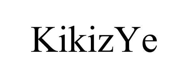 Trademark Logo KIKIZYE