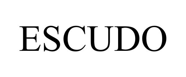 Trademark Logo ESCUDO