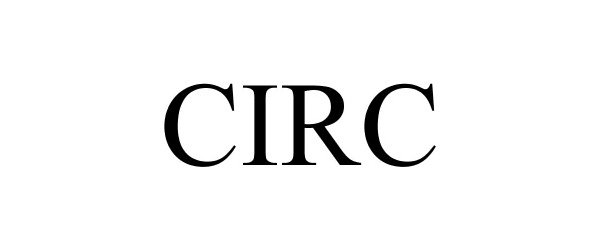 Trademark Logo CIRC