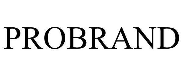 Trademark Logo PROBRAND