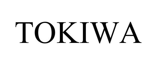 Trademark Logo TOKIWA