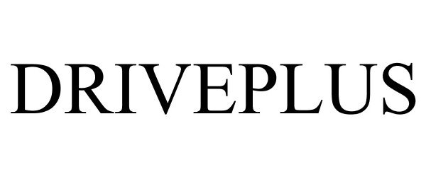 Trademark Logo DRIVEPLUS