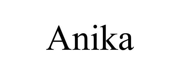 Trademark Logo ANIKA