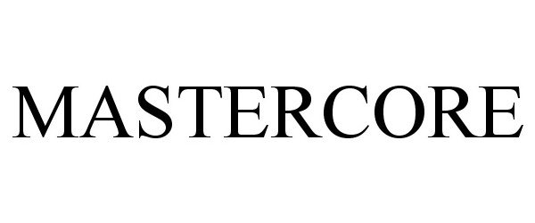 Trademark Logo MASTERCORE