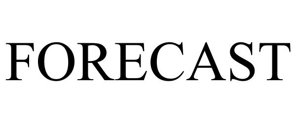 Trademark Logo FORECAST