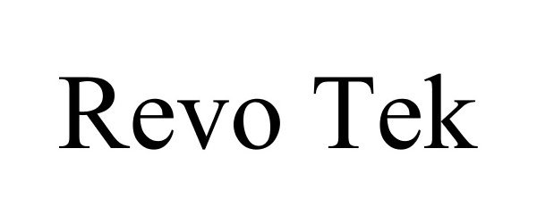  REVO TEK