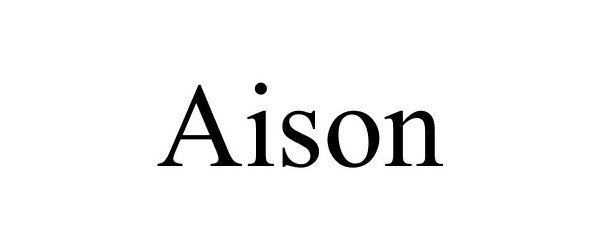 Trademark Logo AISON