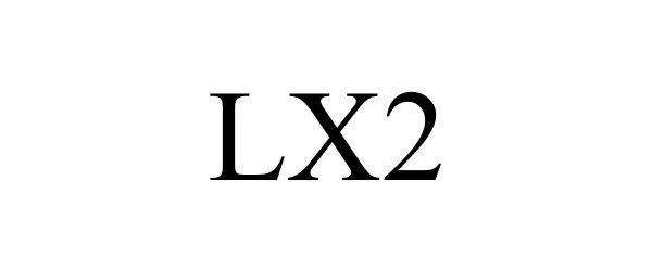 Trademark Logo LX2
