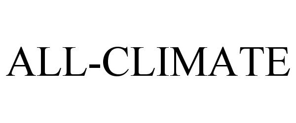 Trademark Logo ALL-CLIMATE
