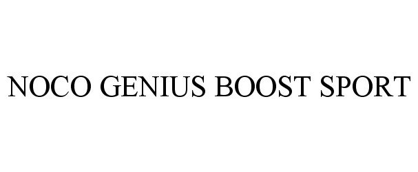  NOCO GENIUS BOOST SPORT