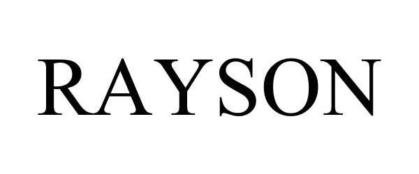 Trademark Logo RAYSON