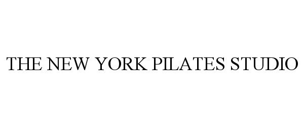  THE NEW YORK PILATES STUDIO